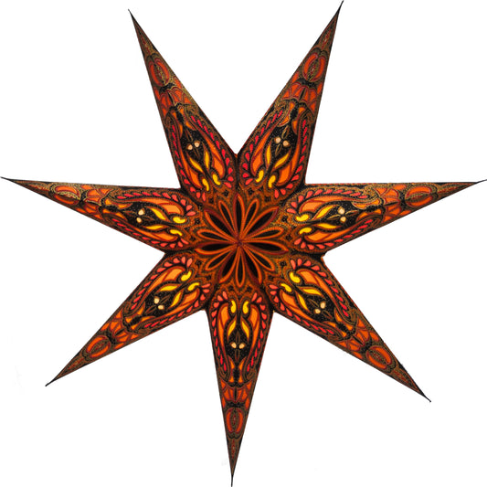 Alaska - Black Red Goldglitter