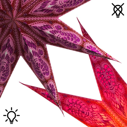 Ganesha - Pink Glitter