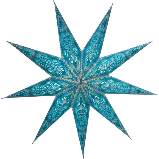 Ganesha - Turquoise Glitter