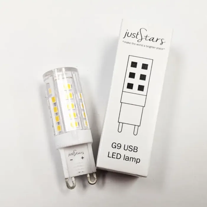 LED Leuchte G9 Fassung für USB Kabel